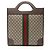 Gucci GG Supreme Ophidia Offene Handtasche Braun - Ansicht 3