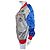 Tommy Hilfiger x Gigi Hadid Bomberjacke Blau Silber - Ansicht 4