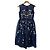 Autre Marque Chesty besticktes Organza-Kleid Blau