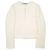 Autre Marque N°21 5K CHAQUETA DE TEJIDO Chaqueta de Tweed de Algodón de Alta Densidad Blanco Blanco roto