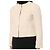 Autre Marque N°21 5K CHAQUETA DE TEJIDO Chaqueta de Tweed de Algodón de Alta Densidad Blanco Blanco roto - vista 3
