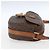 Céline Celine Vintage Macadam Schultertasche aus Canvas und Leder Braun - Ansicht 3