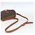 Céline Celine Vintage Macadam Schultertasche aus Canvas und Leder Braun - Ansicht 7