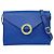 Céline Borsa a spalla in pelle con logo circolare Celine Blu