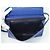 Céline Borsa a spalla in pelle con logo circolare Celine Blu - vista 3