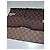 Sciarpa reversibile Gucci GG in lana marrone e beige Marrone scuro - vista 2