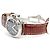 Orologio Panerai Luminor Marina 1048 Automatico Impermeabile in Acciaio e Pelle - vista 2