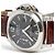 Orologio Panerai Luminor Marina 1048 Automatico Impermeabile in Acciaio e Pelle - vista 4