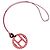 Collar Péndulo de Cuero H-Equipe Nautic de Hermès Rosa