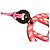 Collar Péndulo de Cuero H-Equipe Nautic de Hermès Rosa - vista 3