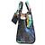 Borsa Louis Vuitton City Steamer Mini Splash 2 in 1 Nero Multicolore - vista 3