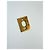CHANEL rara chiusura originale CC turnlock D'oro Blu chiaro - vista 7