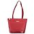 Borsa tote vintage Burberry in pelle Rosso