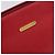 Borsa tote vintage Burberry in pelle Rosso - vista 6