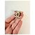 CHANEL  chiusura originale CC turnlock Bianco D'oro - vista 10