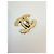 CHANEL  chiusura originale CC turnlock Bianco D'oro - vista 6