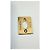CHANEL  chiusura originale CC turnlock Bianco D'oro - vista 7