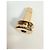 CHANEL  chiusura originale CC turnlock Bianco D'oro - vista 9