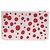 Pochette Neverfull Louis Vuitton Infinity Dot Yayoi Kusama Bianco Rosso - vista 2