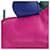 Porte-clés Hermès Rodeo MM Rose Bleu Violet  - vue 4