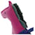 Porte-clés Hermès Rodeo MM Rose Bleu Violet  - vue 6