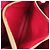 Borsa a mano Salvatore Ferragamo in pelle marrone rossa Rosso - vista 6