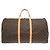 Borsa Boston Keepall 60 Monogram Louis Vuitton Marrone Monogramma - vista 2