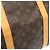 Borsa Boston Keepall 60 Monogram Louis Vuitton Marrone Monogramma - vista 8