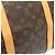 Borsa Boston Keepall 60 Monogram Louis Vuitton Marrone Monogramma - vista 9