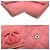 Monedero de cuero rosa Chanel - vista 9