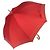 FENDI Zucchino Canvas Regenschirm aus Nylon Rot Auth ka2000
