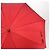 FENDI Zucchino Canvas Regenschirm aus Nylon Rot Auth ka2000 - Ansicht 4