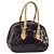 LOUIS VUITTON Borsa a Mano Summit Drive Monogram Vernis Amarante M93516 Auth BA10179 Bordò