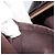 LOUIS VUITTON Borsa a Mano Summit Drive Monogram Vernis Amarante M93516 Auth BA10179 Bordò - vista 12
