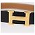 Hermès Cintura HERMES Constance in pelle 25,6"" - E27,6"" 2 pezzi Nero Auth am10603 - vista 6