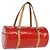 LOUIS VUITTON Borsa a Mano Monogram Vernis Bedford Rossa M91328 LV Auth 165164 Rosso
