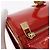 LOUIS VUITTON Borsa a Mano Monogram Vernis Bedford Rossa M91328 LV Auth 165164 Rosso - vista 17