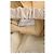 Maison Ullens Pantalones Rectos de Cuero Beige - vista 5