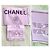 Giacca in tweed bouclé verde menta con zip e applicazioni Chanel 04C FR 42 Verde chiaro - vista 15