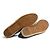 Espadrilles in Pelle Nera Chanel EU37 CC Nero su Nero Scarpe Flat UK4 US6.5 - vista 5