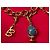 Dolce & Gabbana Raro lindo bracelete DOLCE&GABBANA dourado com globo e outros charms - vista 6