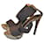 Fendi Sandalen aus Python Mehrfarben  - Ansicht 1