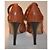 Sergio Rossi leather pumps with ankle strap brown size 37 IT - view 3