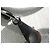 Hermès shoulder strap for Hermès Kelly handbag black leather palladium jewelry length 92cm - view 4