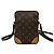 Borsa a spalla mini Pochette Monogram in pelle Louis Vuitton Marrone - vista 3