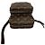 Borsa a spalla mini Pochette Monogram in pelle Louis Vuitton Marrone - vista 4