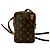 Mini borsa a spalla in pelle Monogram Amazon di Louis Vuitton Marrone - vista 3