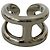 Hermès HERMES Osmos GM Silver 925 Ring Silvery - view 5