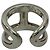 Hermès HERMES Osmos GM Silver 925 Ring Silvery - view 6