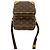 Mini borsa a spalla in pelle Monogram Louis Vuitton / Pochette Marrone - vista 4